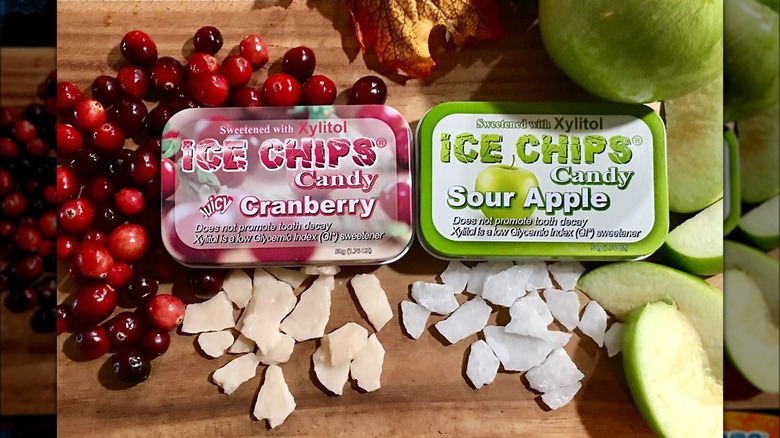 Ice Chips Candy logo